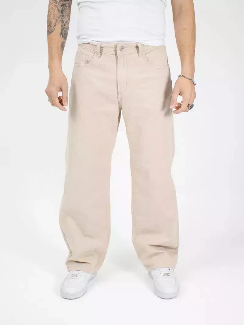 Pantalon relaxed beige (149)