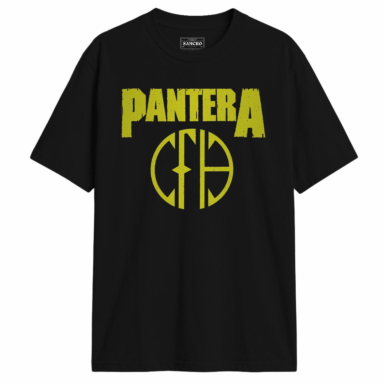 Pantera - Cfh Yellow Logo en color Negro — vista frontal