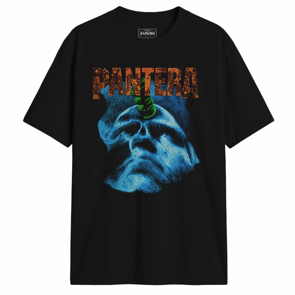 Pantera - Far Beyond Driven Blue Skull en color Negro — vista frontal