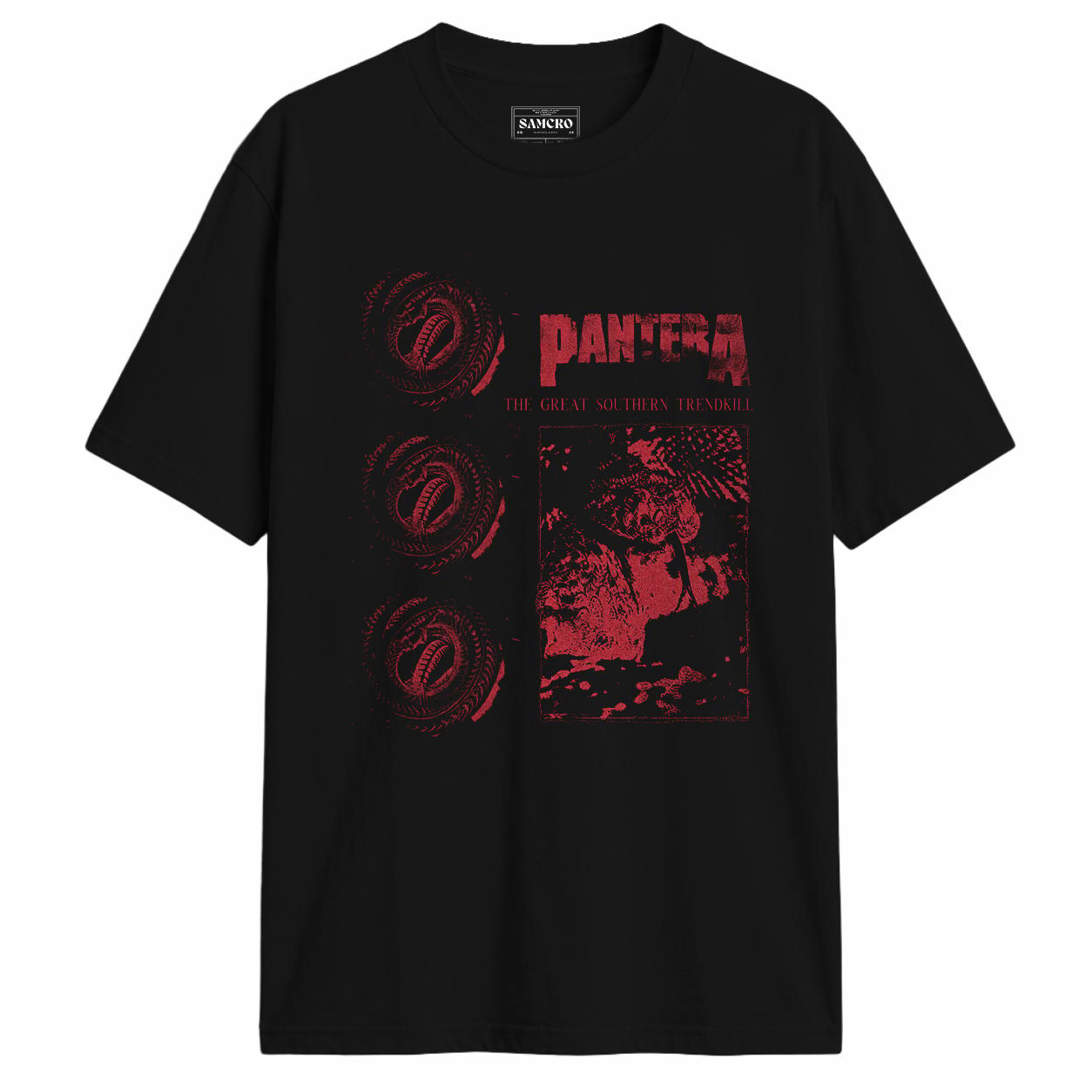 Pantera - Trendkill Snake Stack en color Negro — vista frontal