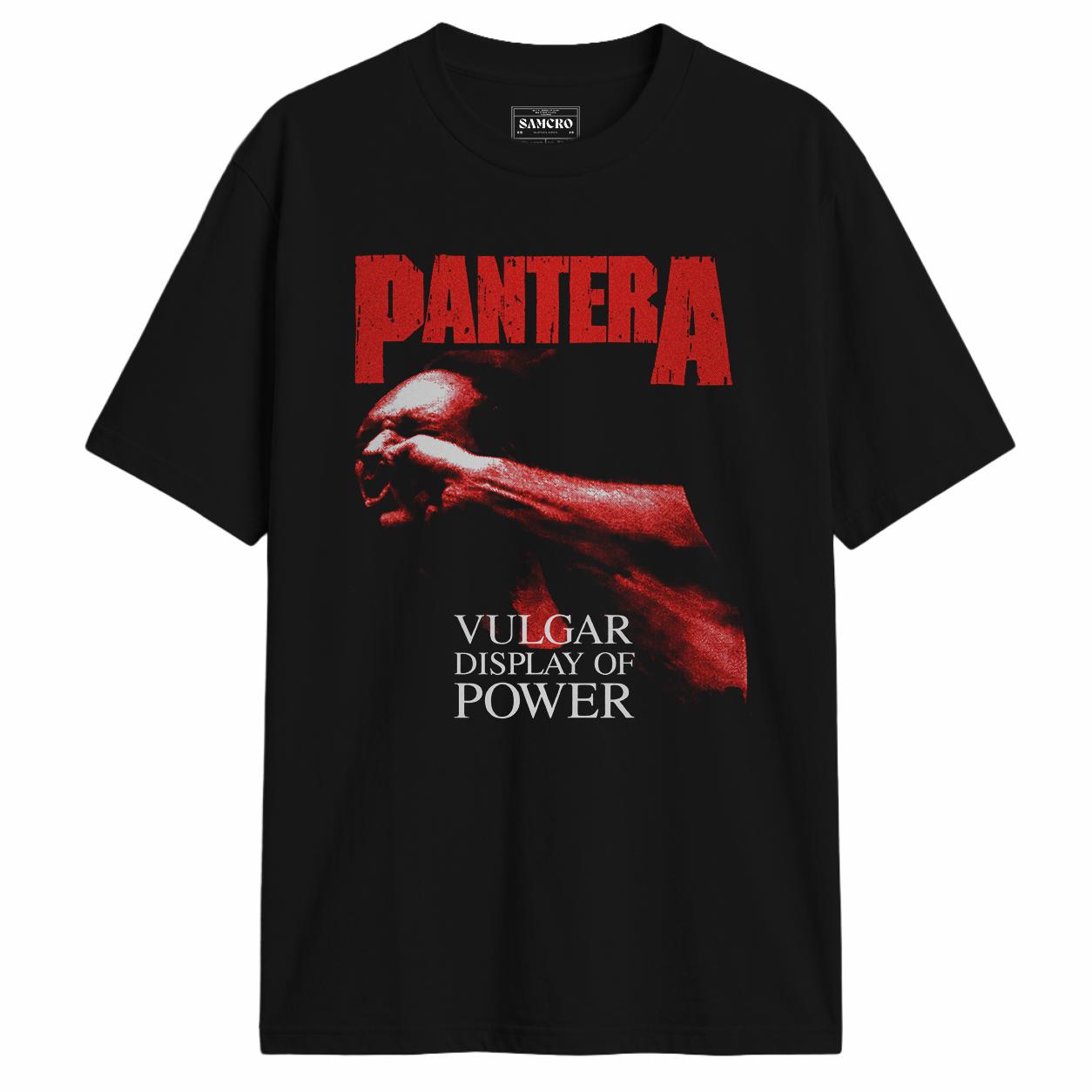 Pantera - Vulgar Display of Power Red en color Negro — vista frontal