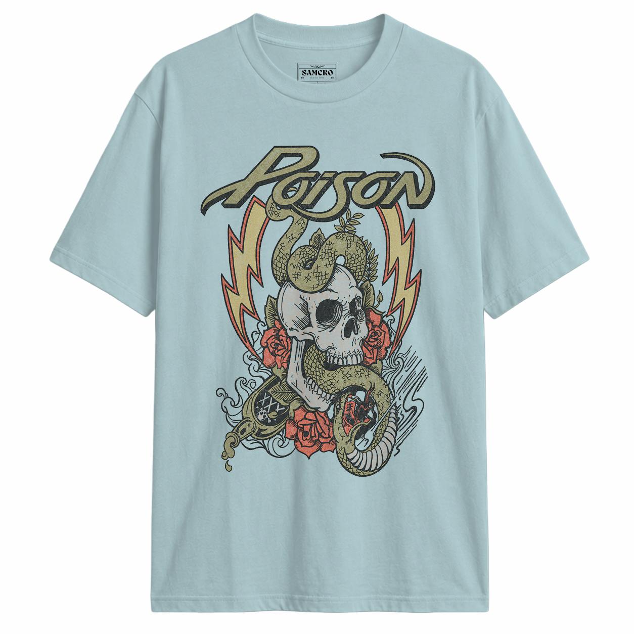 Poison - Fade Color Skull