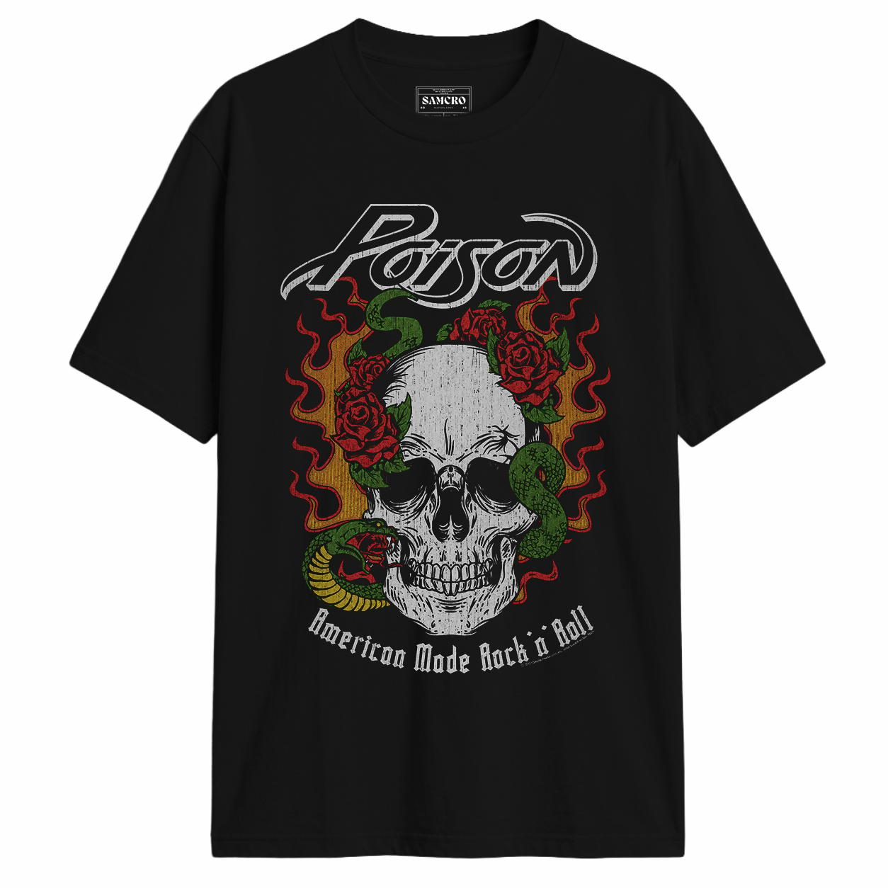Poison - Flame Skull