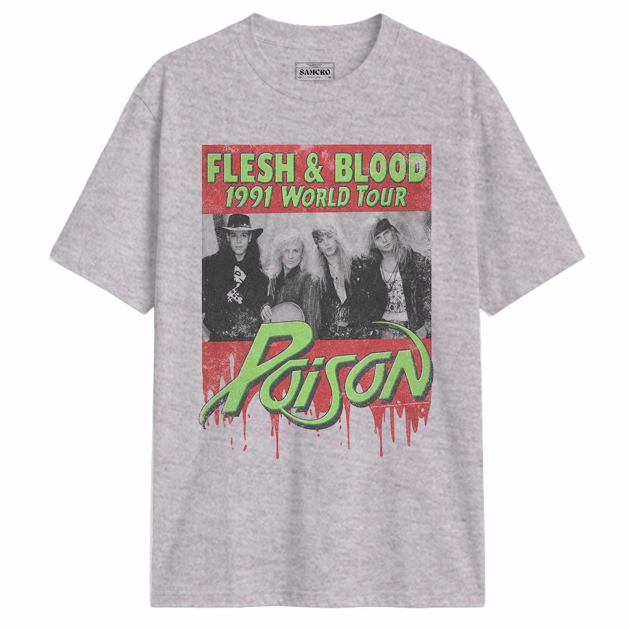 Poison - Flesh and Blood World Tour 1991 — Gris