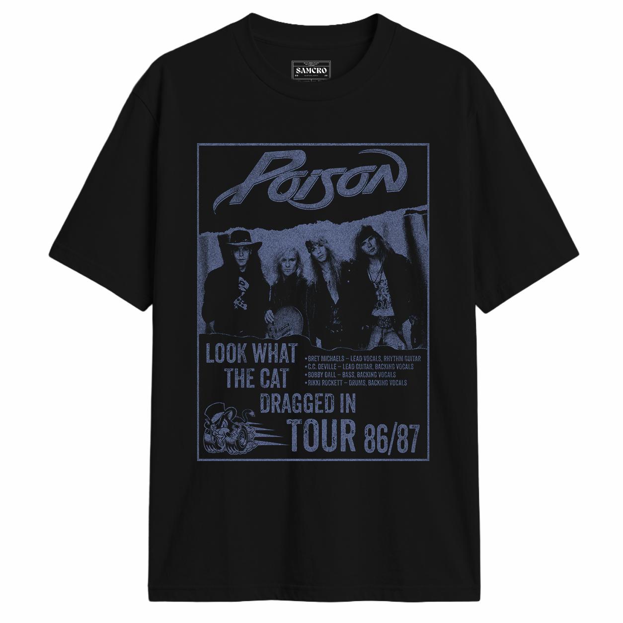 Poison - Look What Tour 86 87 Blue