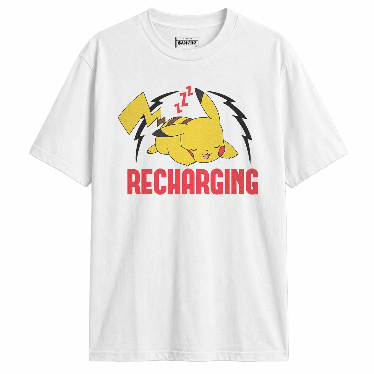 Pokemon - Sleepy Pikachu Recharging
