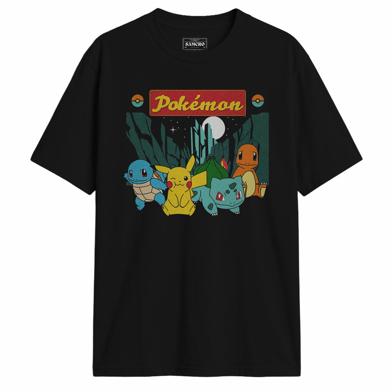 Pokemon - Squirtle Pikachu Bulbasaur and Charmander