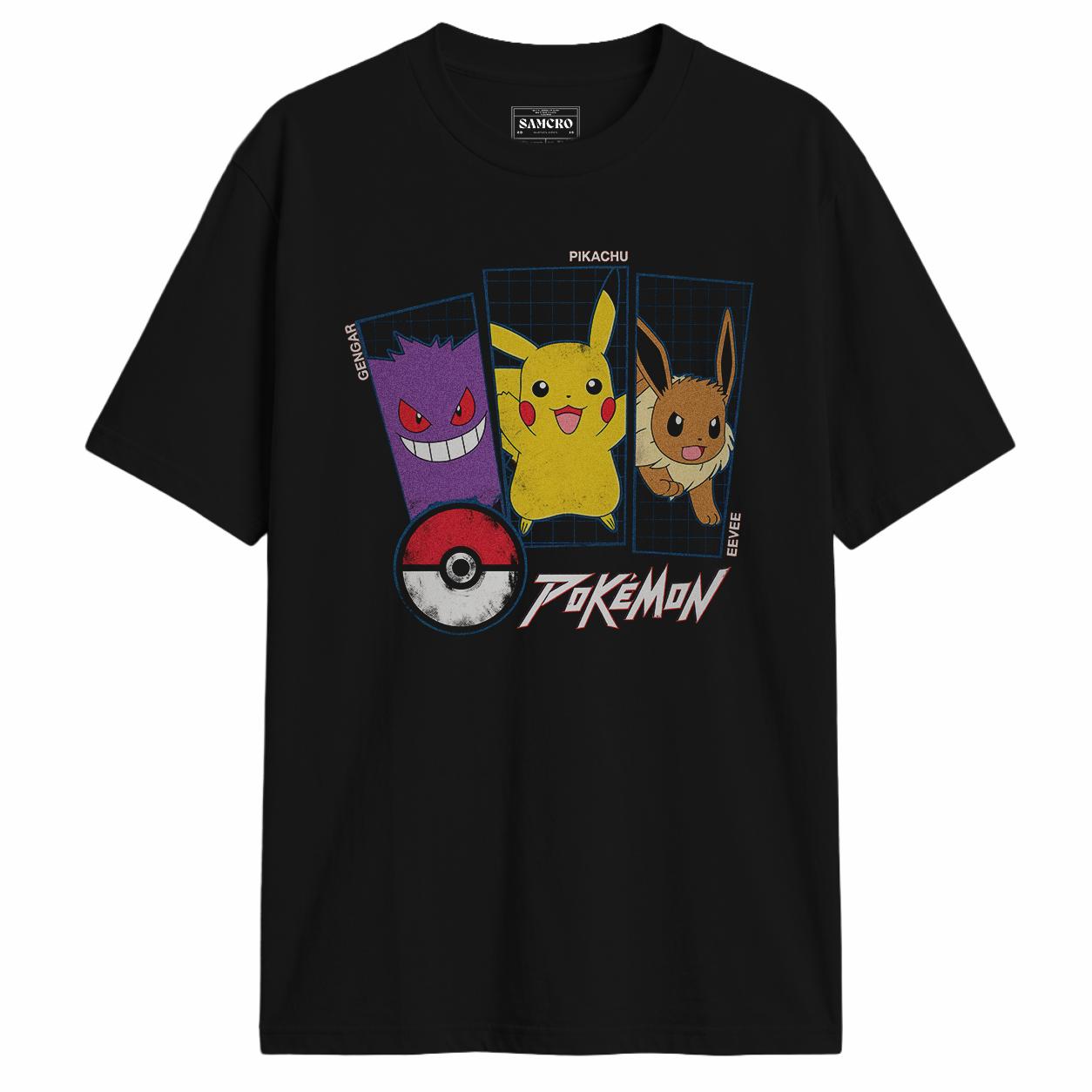 Pokemon - Trio Gengar Pikachu and Eevee