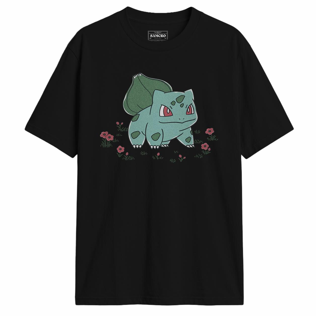 Pokemon - Bulbasaur Standing in Flower Garden
