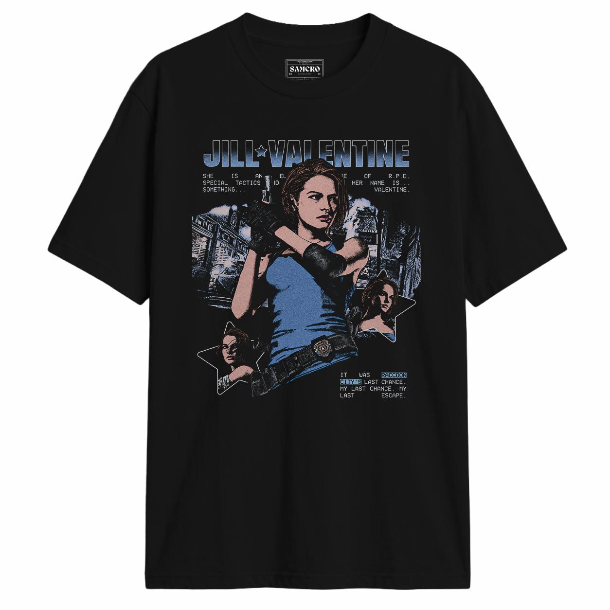 Resident Evil - Jill Valentine Estrellas Placa Rpd