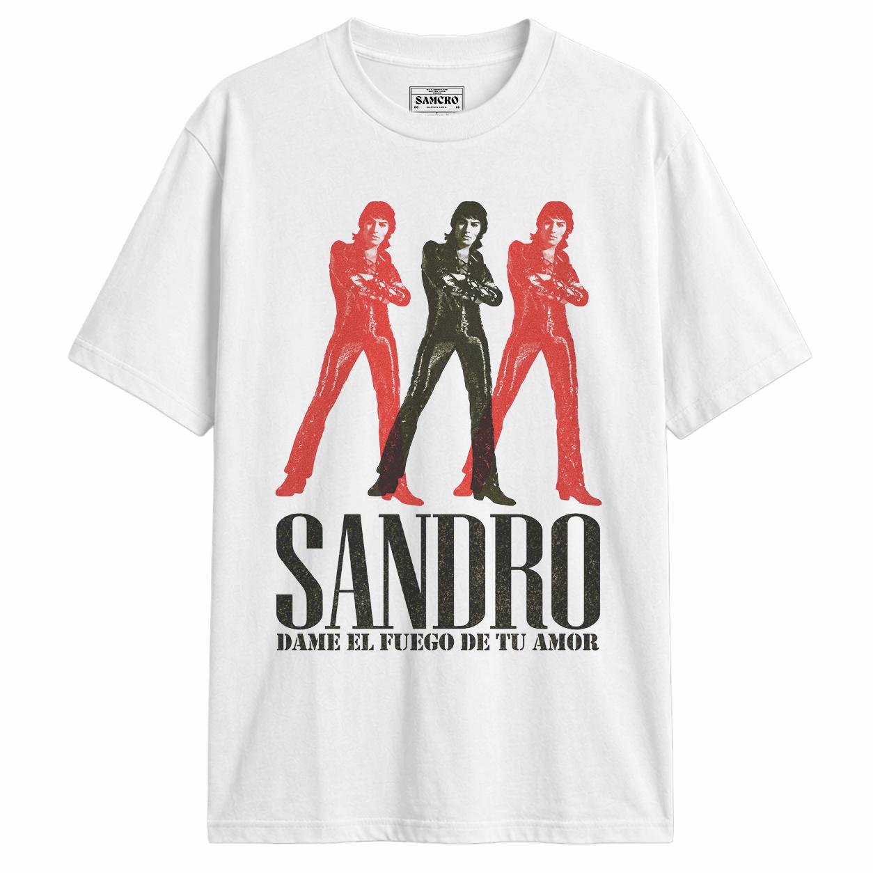 Sandro - Dame el Fuego de tu Amor Amarillo — Blanco