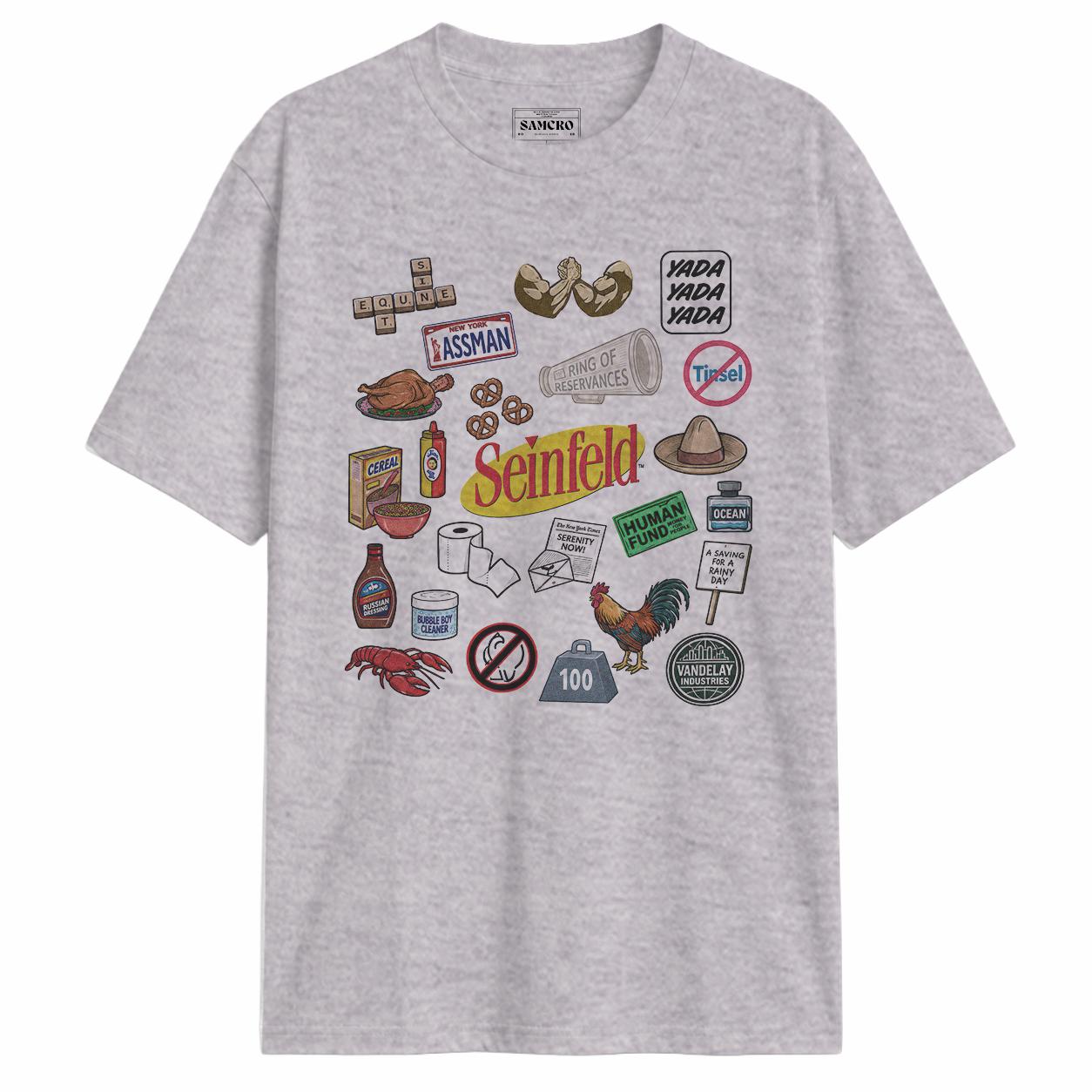 Seinfeld - Icons Collage — Gris