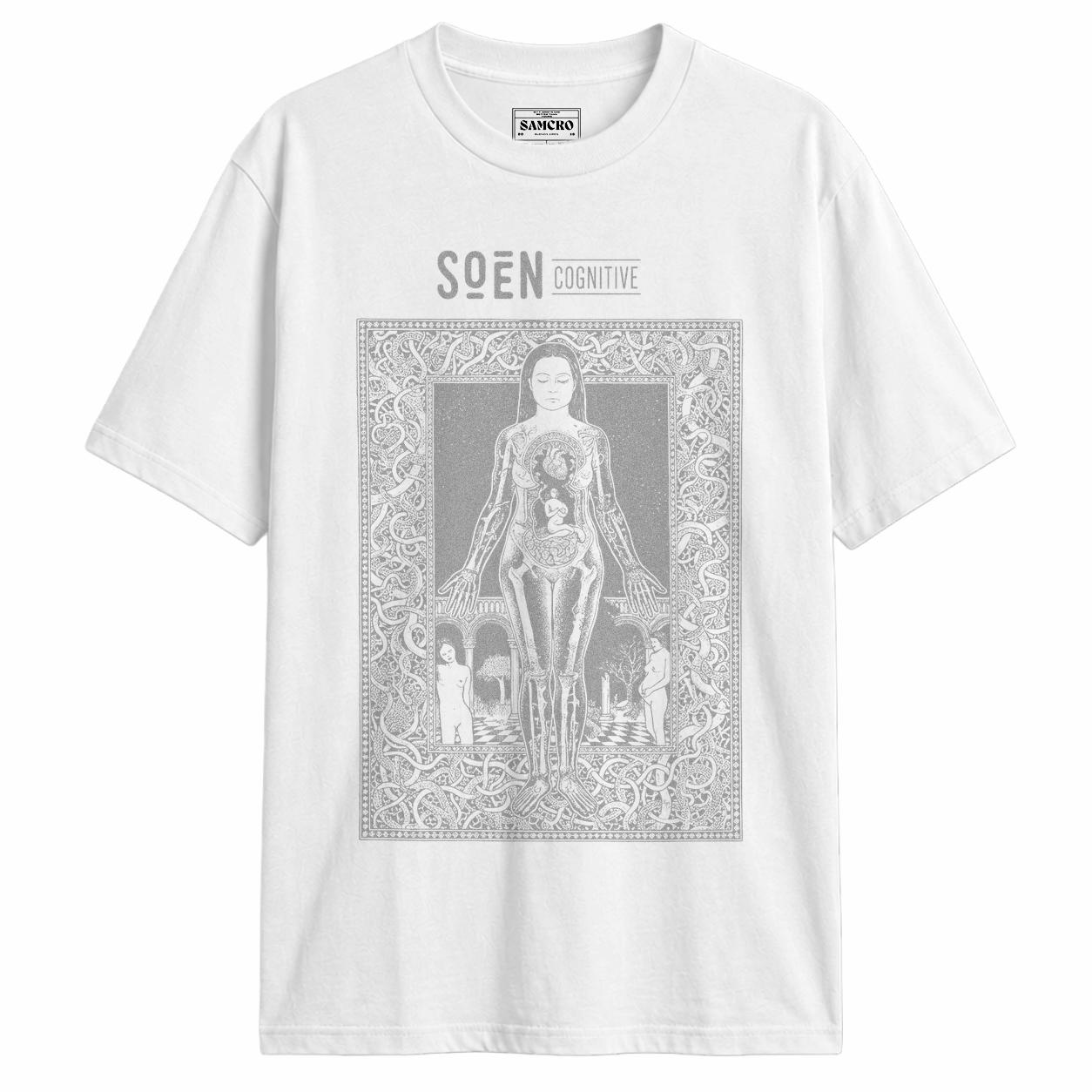 Soen - Cognitive Album en color Blanco — vista frontal