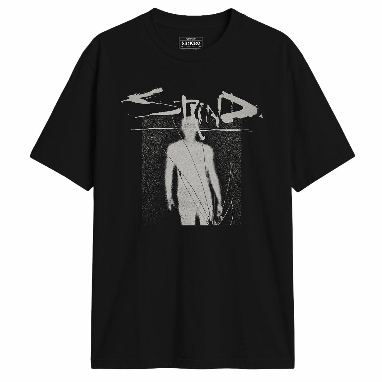 Staind - Ghostly Figure en color Negro — vista frontal