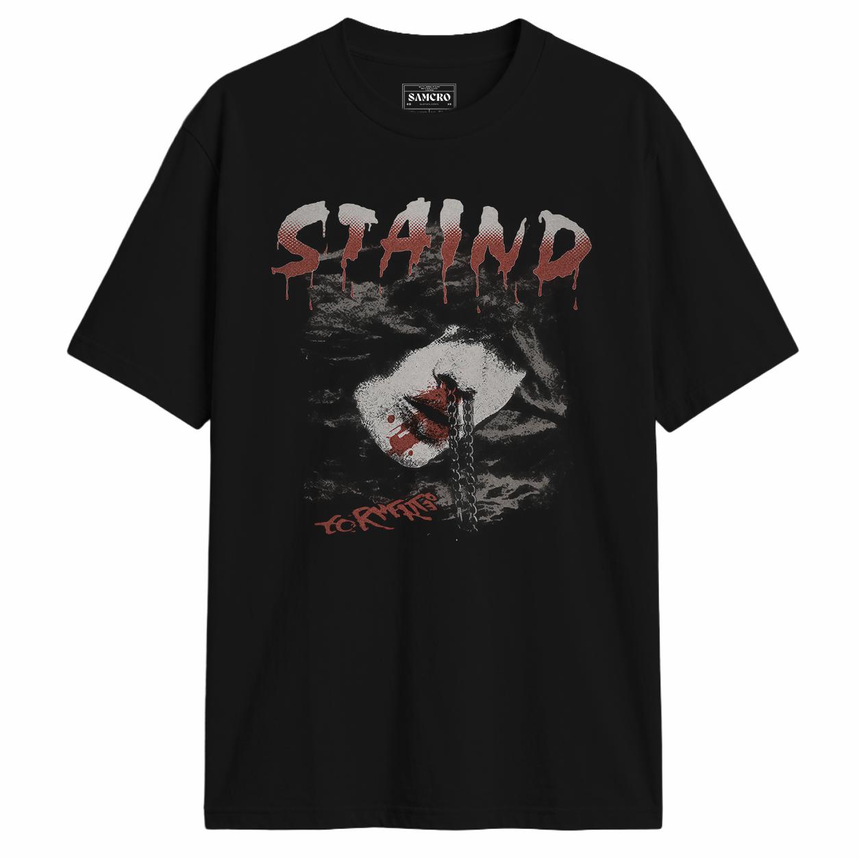 Staind - Tormented en color Negro — vista frontal