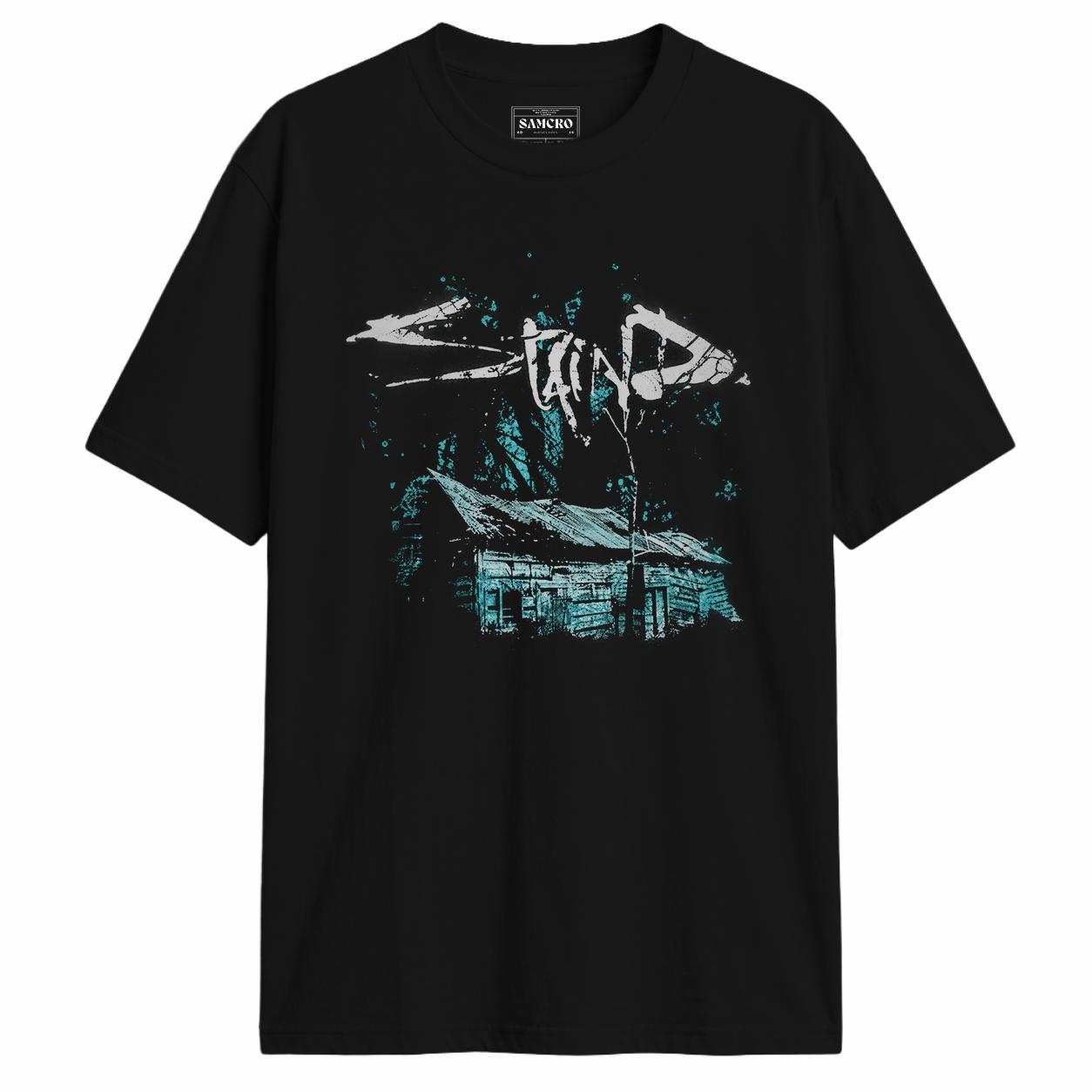 Staind - Visitors en color Negro — vista frontal