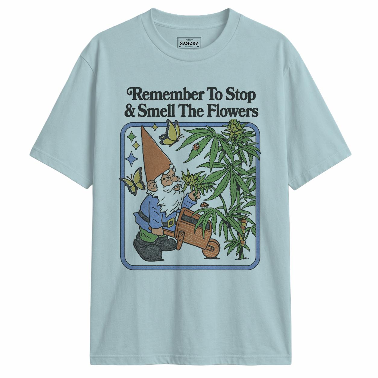Stop and smell the flowers