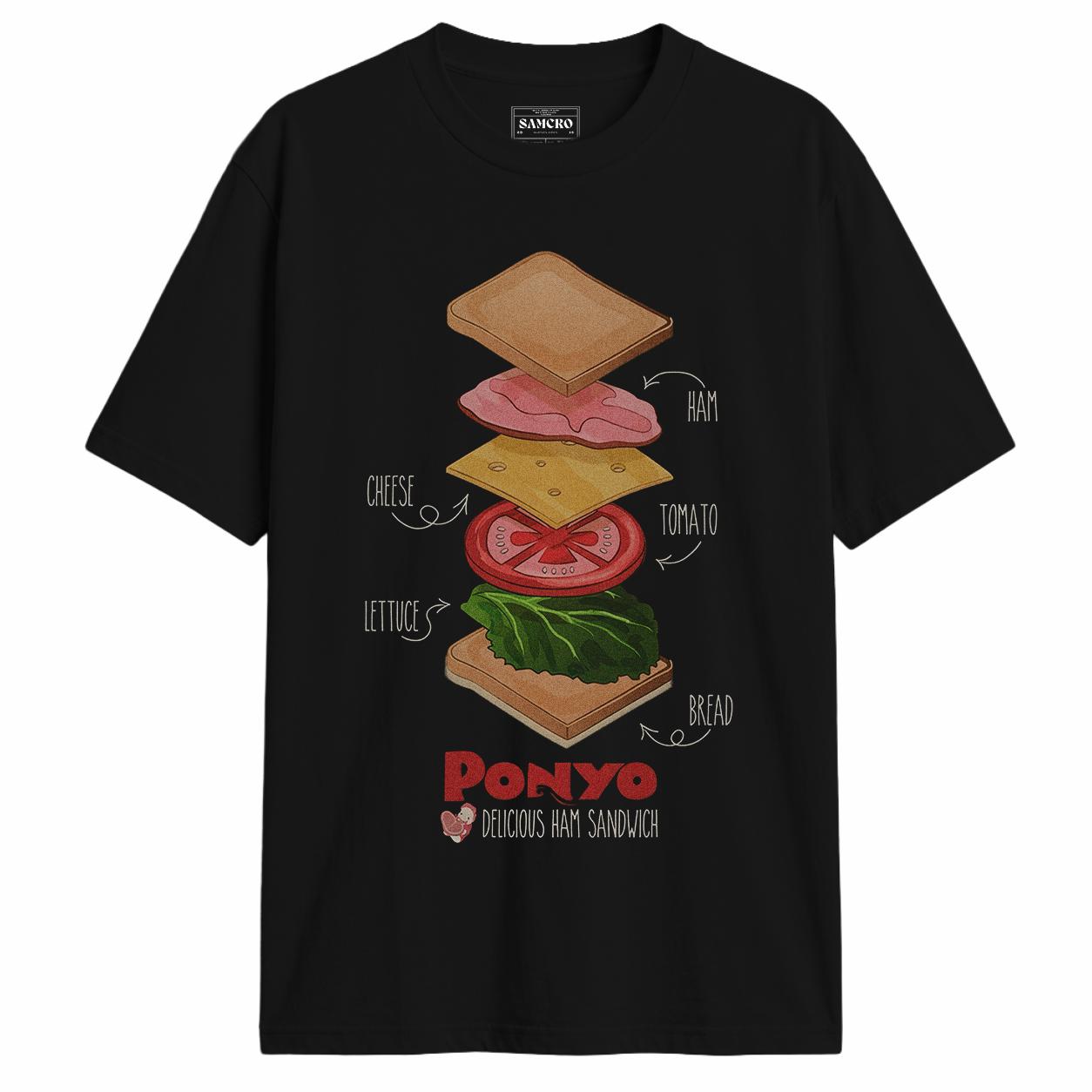 Studio Ghibli - Ponyo Deconstructed Ham Sandwich