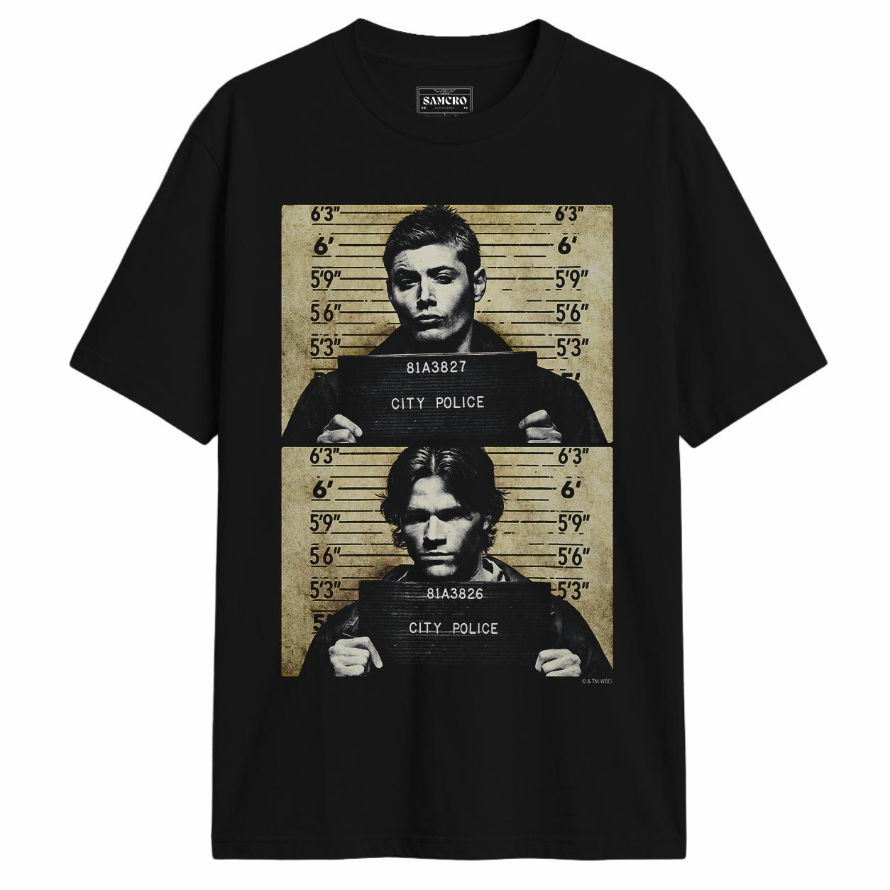 Supernatural - Dean Sam Mugshot