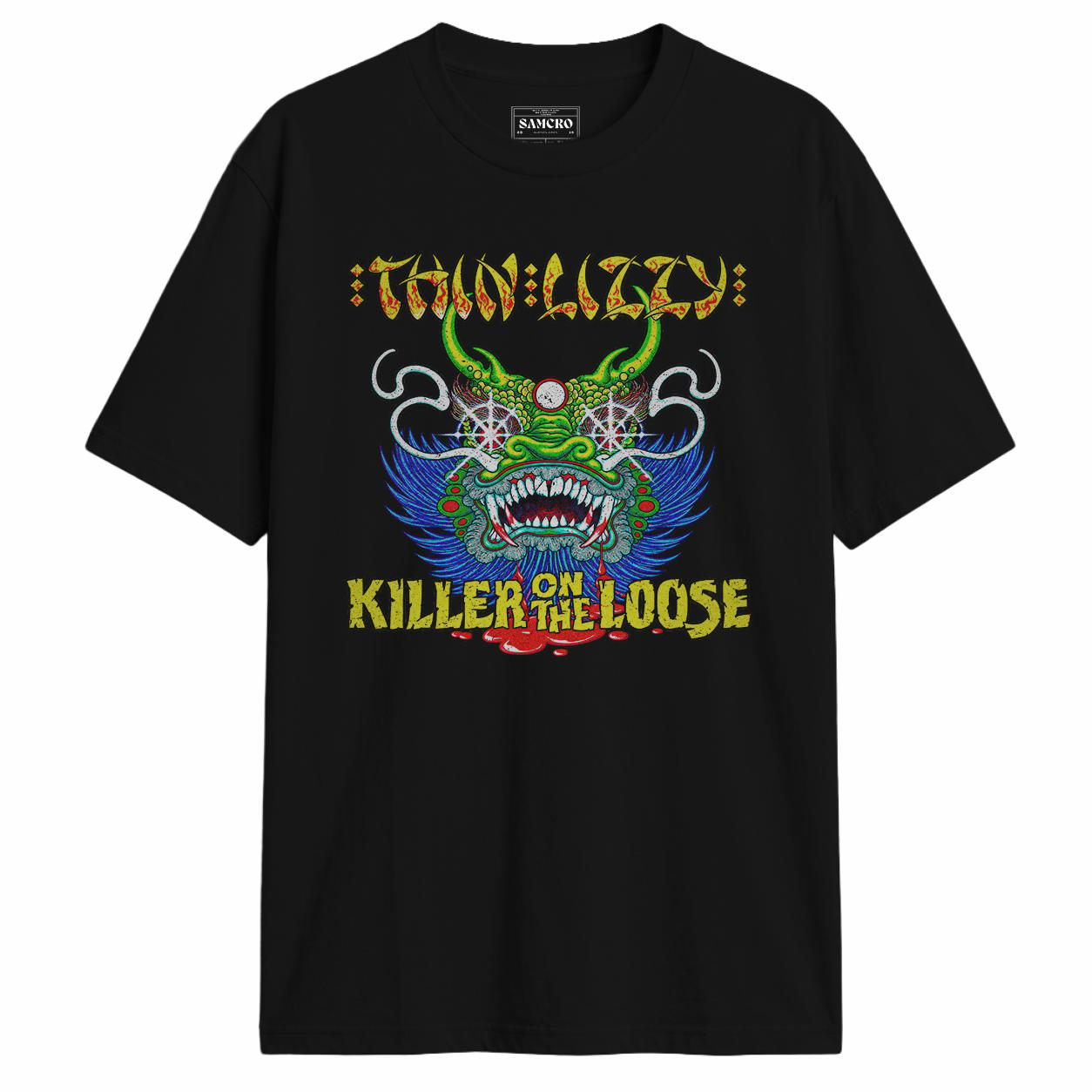 Thin Lizzy - Killer on the Loose en color Negro — vista frontal