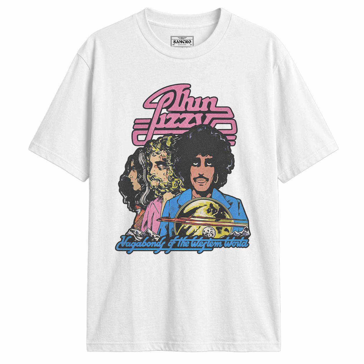 Thin Lizzy - Vagabonds of the Western World — Blanco