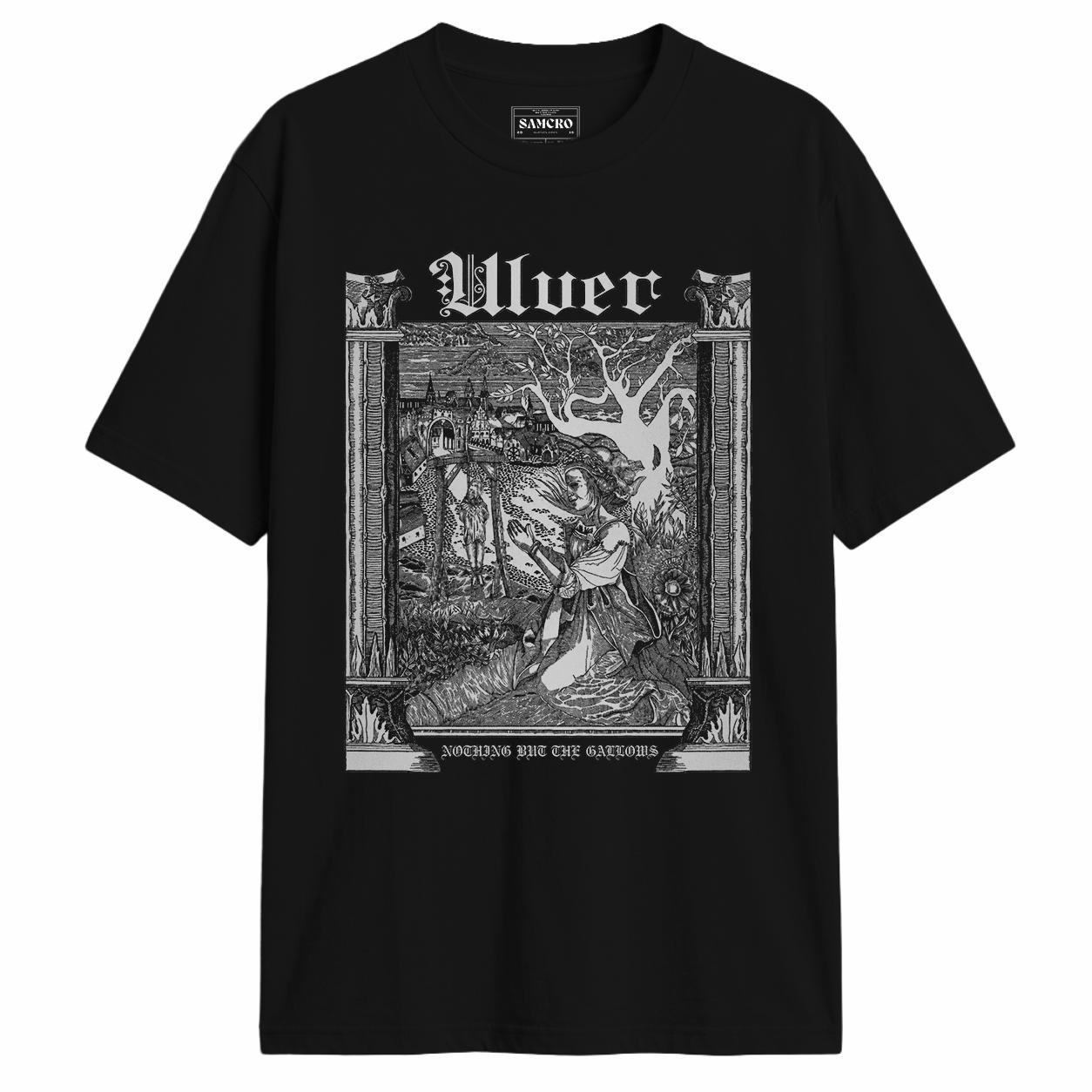 Ulver - Nothing But the Gallows en color Negro — vista frontal