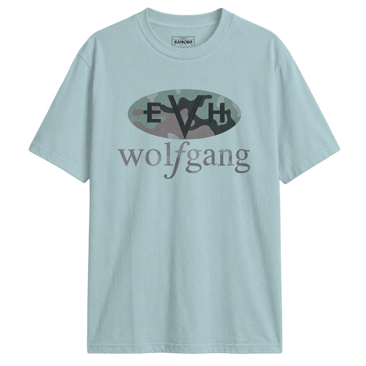 Van Halen - EVH Wolfgang Camo — Celeste