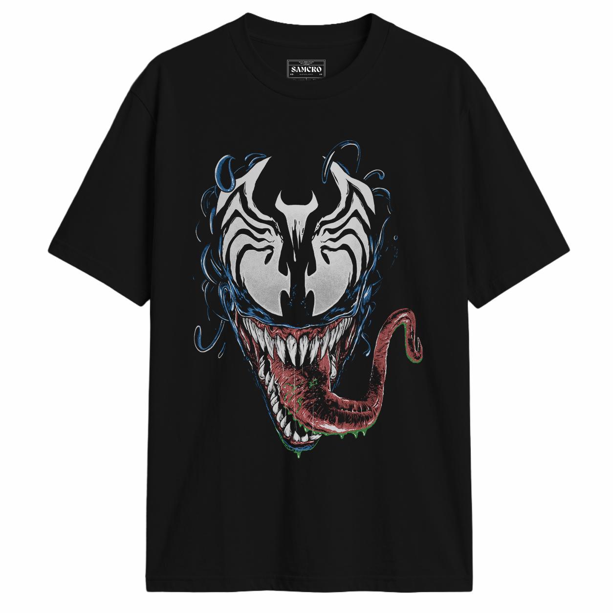 Venom 1 en color Negro — vista frontal