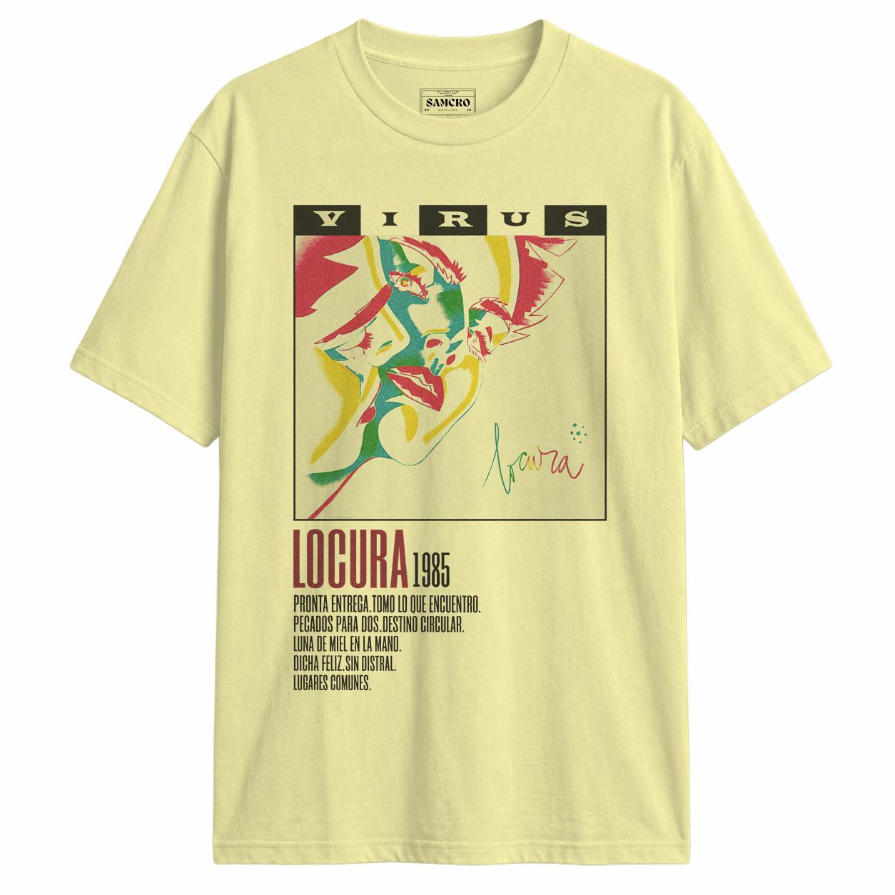 Virus - Locura Poster Tracklist — Amarillo