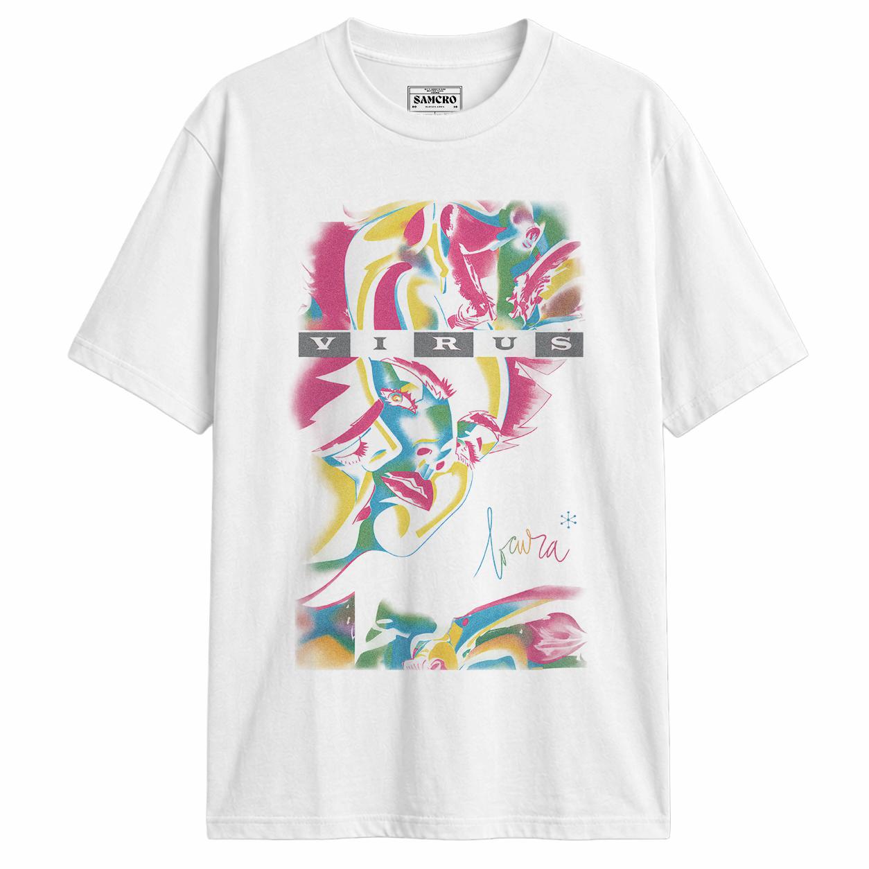 Virus - Locura Rostro Pop — Blanco