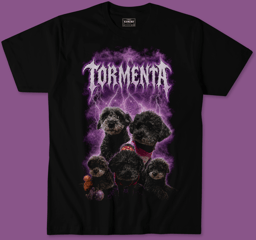 90´s RAP TEE MASCOTAS (PERSONALIZADA) — foto 2