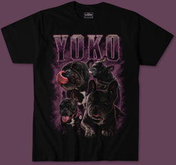 90´s RAP TEE MASCOTAS (PERSONALIZADA) — foto 4