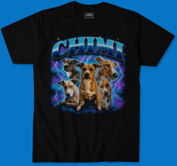 90´s RAP TEE MASCOTAS (PERSONALIZADA) — foto 5