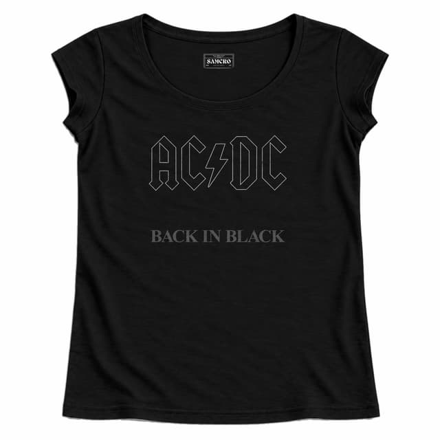 AC/DC 15 — Mujer recta, Negro
