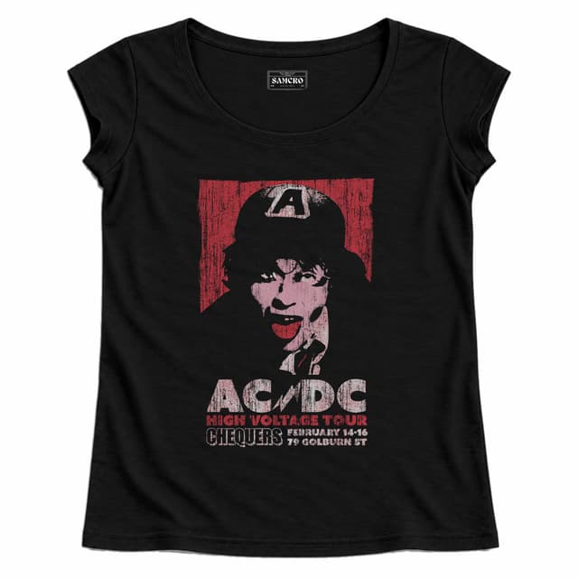 AC/DC 22 — Mujer recta, Negro