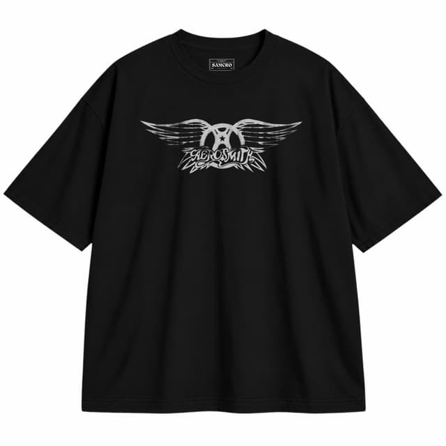 Aerosmith 1 — Unisex oversize, Negro