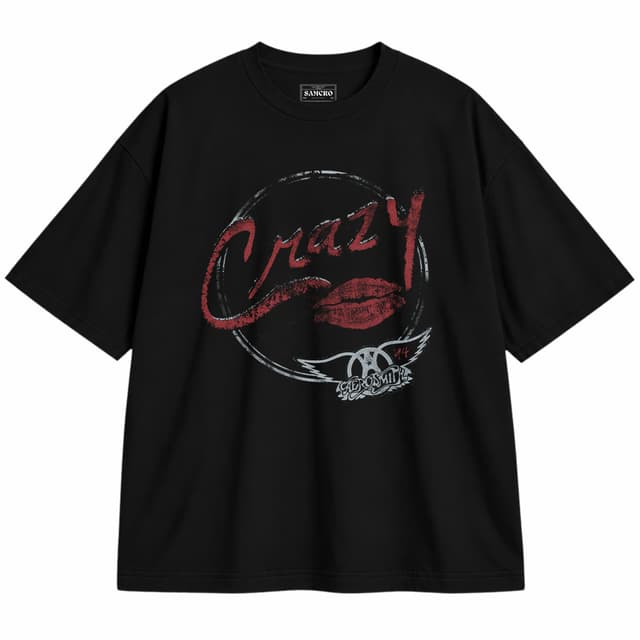 Aerosmith 2 — Unisex oversize, Negro