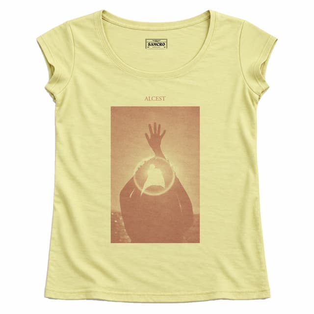 Alcest - Shelter — Mujer recta, Amarillo