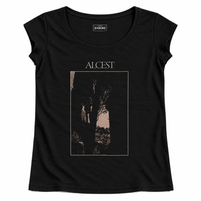 Alcest - Trees — Mujer recta, Negro