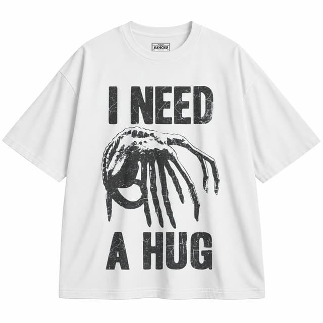 Alien 3 — Unisex oversize, Blanco