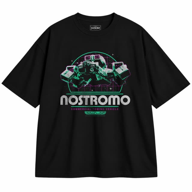 Alien - Nostromo — Unisex oversize, Negro