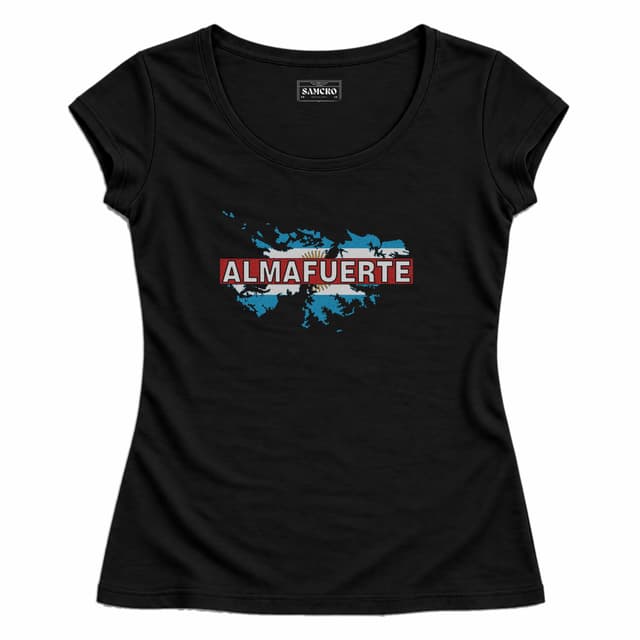 Almafuerte 4 — Mujer entallada, Negro