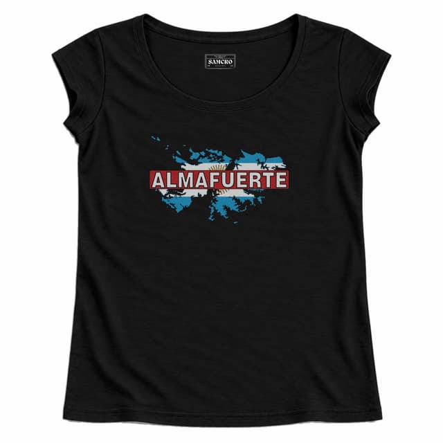 Almafuerte 4 — Mujer recta, Negro