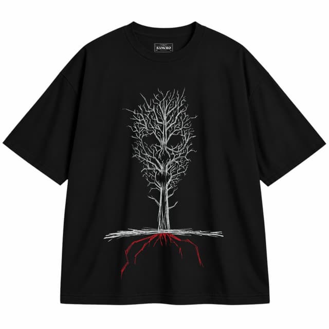 American Horror Story 9 — Unisex oversize, Negro