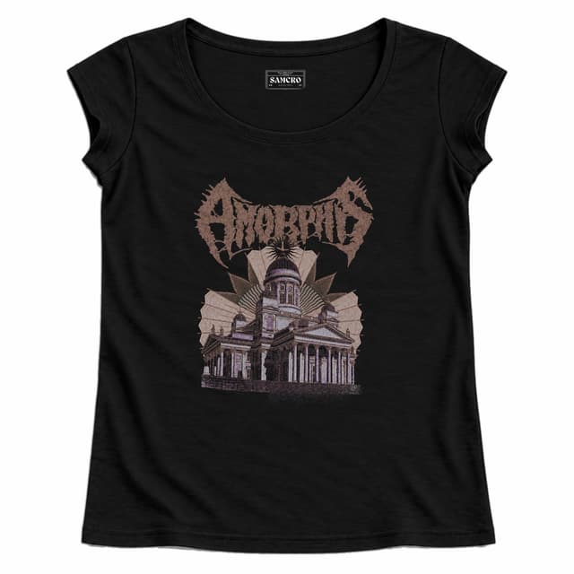 Amorphis - Cathedral — Mujer recta, Negro