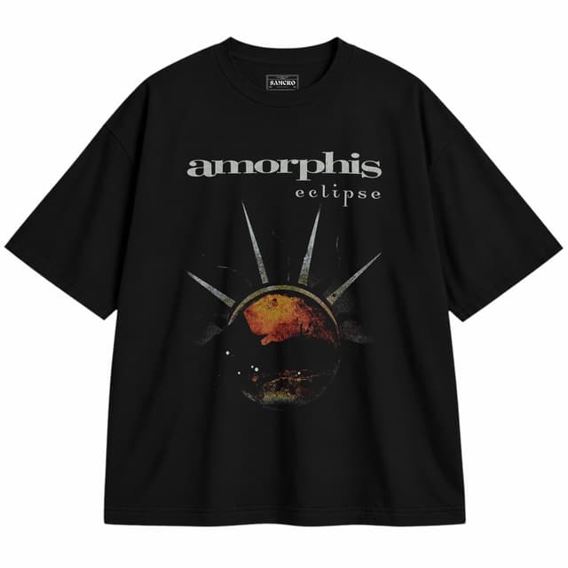 Amorphis - Eclipse — Unisex oversize, Negro