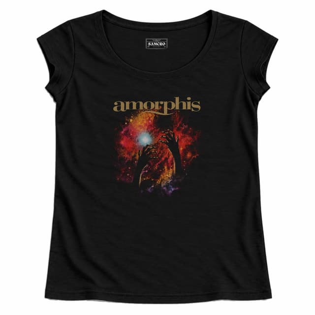 Amorphis - Light and Shadow — Mujer recta, Negro