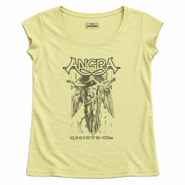 Angra - Rebirth 35th — Mujer recta, Amarillo