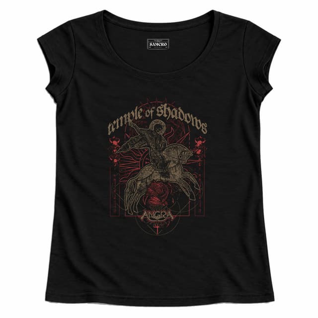 Angra - Temple of Shadows 35th — Mujer recta, Negro