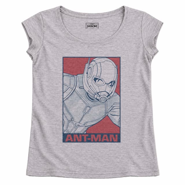 Ant Man 8 — Mujer recta, Gris